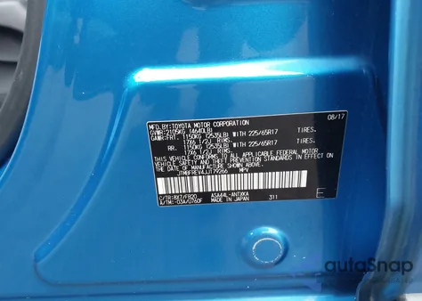 2018 Toyota Rav4 Le из США, поврежденный, VIN JTMBFREV4JJ179266